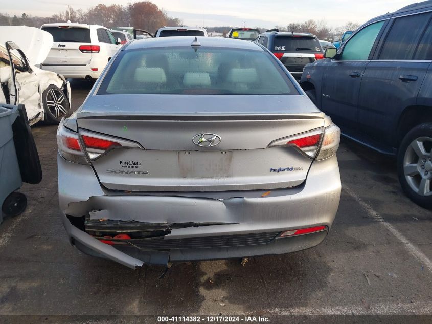 VIN KMHE24L11GA008765 2016 HYUNDAI SONATA HYBRID no.16