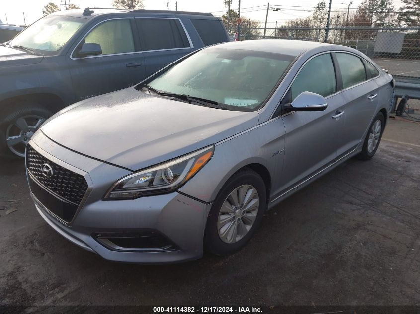 VIN KMHE24L11GA008765 2016 HYUNDAI SONATA HYBRID no.2