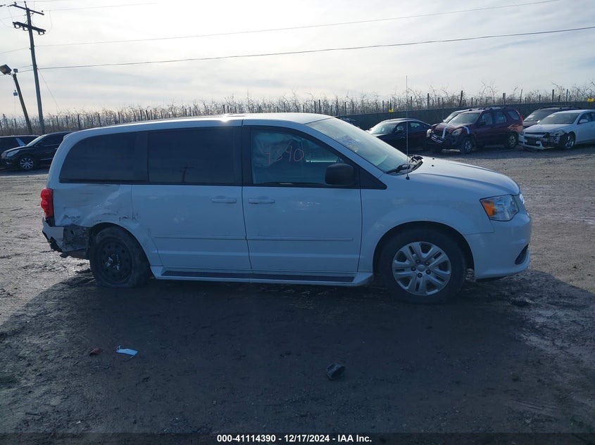 2017 DODGE GRAND CARAVAN SE - 2C4RDGBG5HR626448