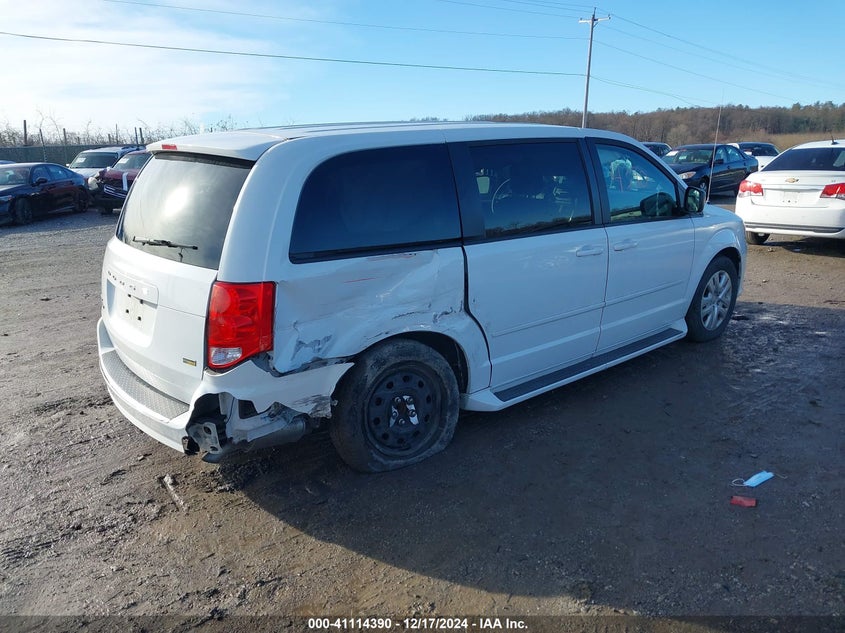 2017 DODGE GRAND CARAVAN SE - 2C4RDGBG5HR626448
