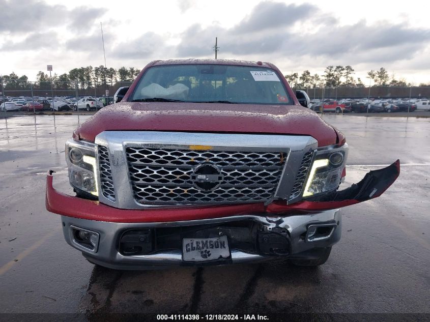 2018 Nissan Titan Sl VIN: 1N6AA1E59JN510621 Lot: 41114398