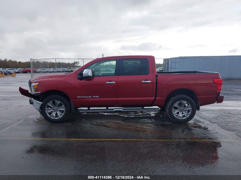 2018 Nissan Titan Sl VIN: 1N6AA1E59JN510621 Lot: 41114398