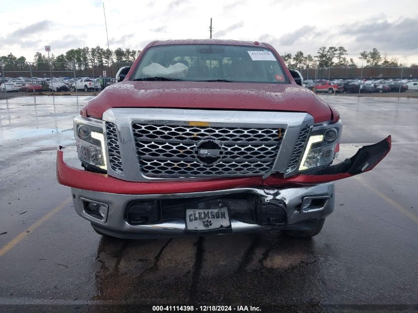 2018 Nissan Titan Sl VIN: 1N6AA1E59JN510621 Lot: 41114398