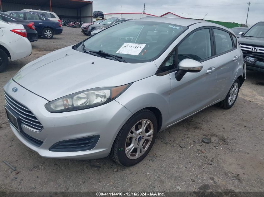 VIN 3FADP4EJ7FM172818 2015 Ford Fiesta, SE no.2