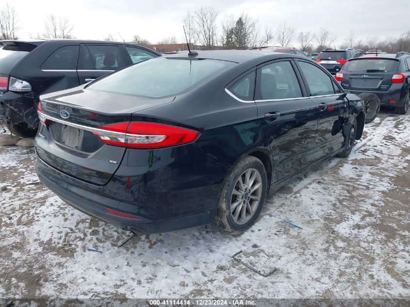 VIN 3FA6P0H73HR369007 2017 Ford Fusion, SE no.4