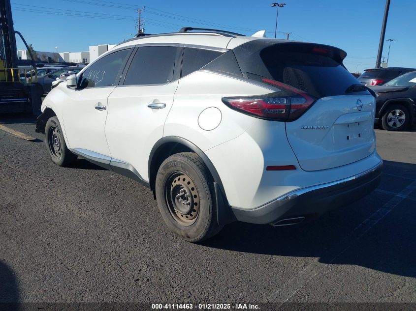 VIN 5N1AZ2MJ7KN132165 2019 Nissan Murano, SV no.3