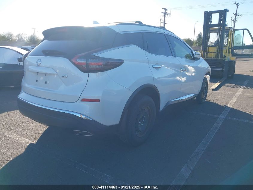 VIN 5N1AZ2MJ7KN132165 2019 Nissan Murano, SV no.4