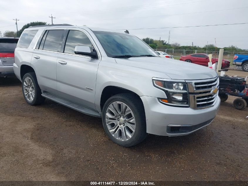 VIN 1GNSKBKC2FR291263 2015 Chevrolet Tahoe, LT no.1