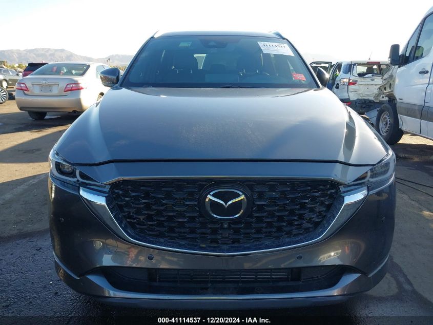 2022 Mazda Cx-5 2.5 Turbo Signature VIN: JM3KFBXY0N0553843 Lot: 41114537