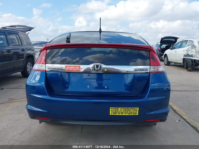 2014 Honda Insight Lx VIN: JHMZE2H51ES001169 Lot: 41114577