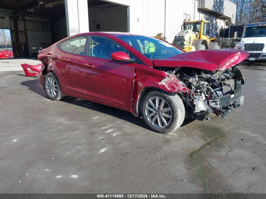 VIN 5NPDH4AE0FH585038 2015 HYUNDAI ELANTRA no.1