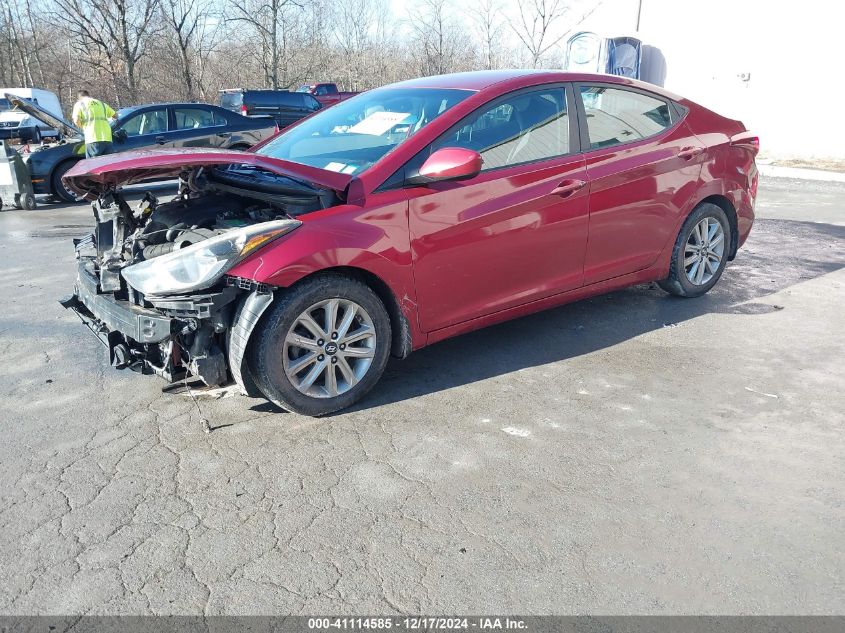 VIN 5NPDH4AE0FH585038 2015 HYUNDAI ELANTRA no.2