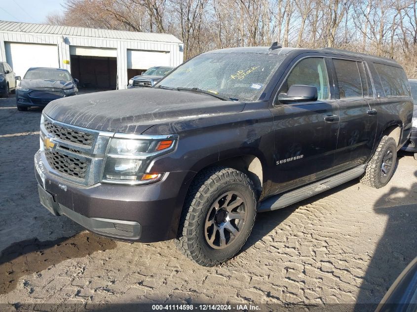 VIN 1GNSKJKC5FR616627 2015 CHEVROLET SUBURBAN 1500 no.2