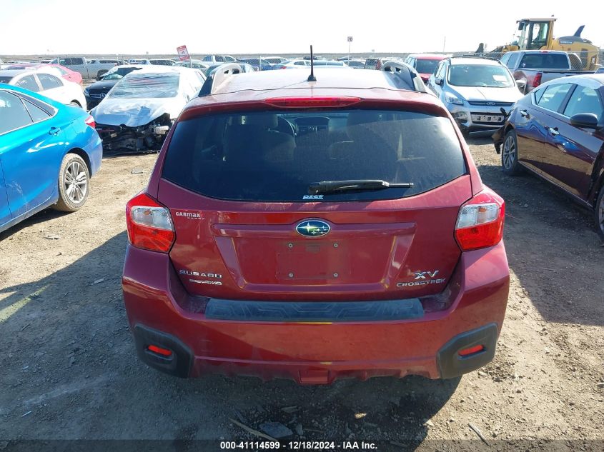 2013 Subaru Xv Crosstrek 2.0I Premium VIN: JF2GPACC9D2871285 Lot: 41114599