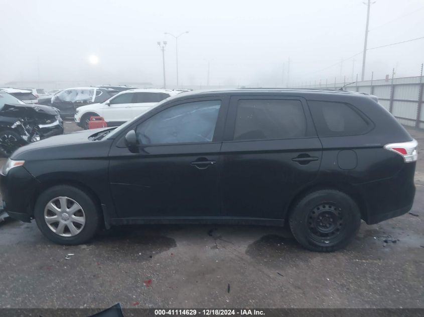 2014 Mitsubishi Outlander Es VIN: JA4AD2A37EZ004637 Lot: 41114629