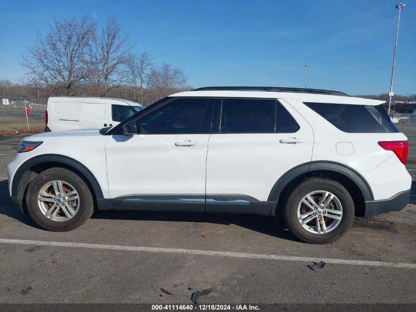 2022 Ford Explorer Xlt VIN: 1FMSK8DH2NGA52242 Lot: 41114640