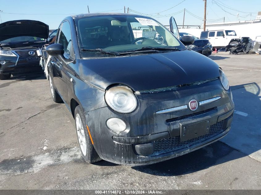 2013 Fiat 500 Pop VIN: 3C3CFFAR4DT640222 Lot: 41114672