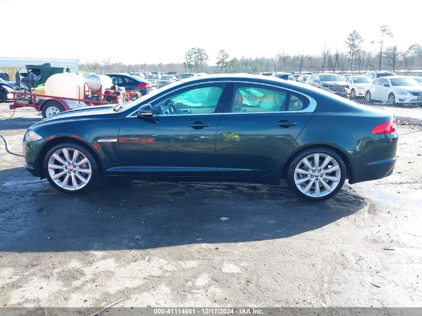 VIN SAJWJ0EF3E8U12735 2014 Jaguar XF, V6 Sc no.14