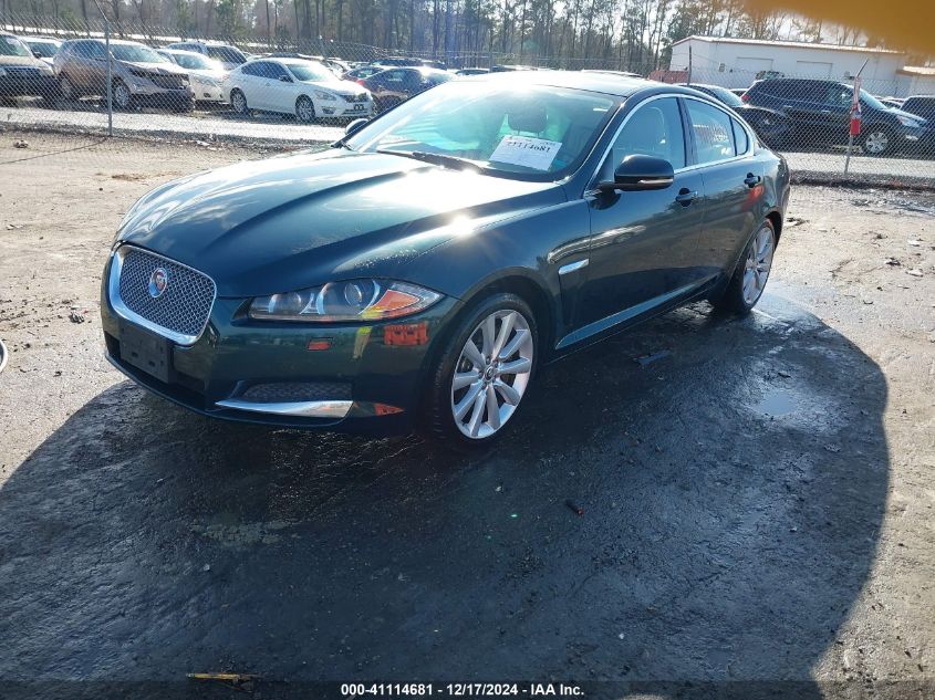 VIN SAJWJ0EF3E8U12735 2014 Jaguar XF, V6 Sc no.2