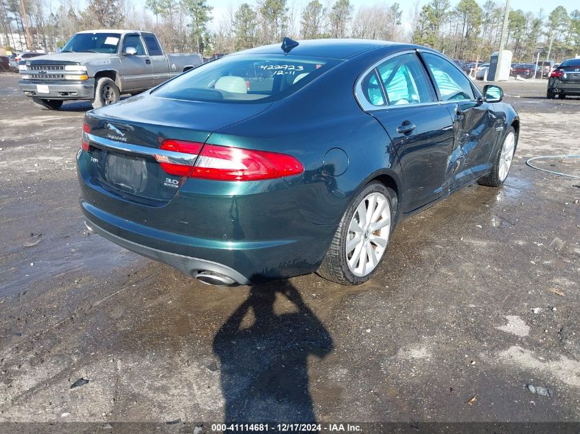 VIN SAJWJ0EF3E8U12735 2014 Jaguar XF, V6 Sc no.4