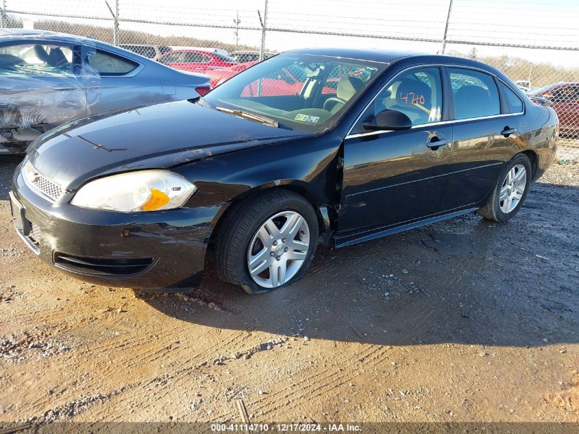 VIN 2G1WG5E32D1129902 2013 Chevrolet Impala, LT no.2