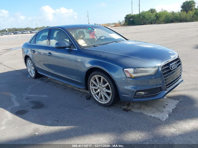 2015 Audi A4, 2.0T Premium