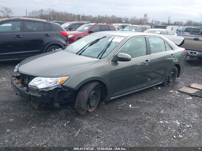 VIN 4T4BF1FK2ER437781 2014 Toyota Camry, LE no.2