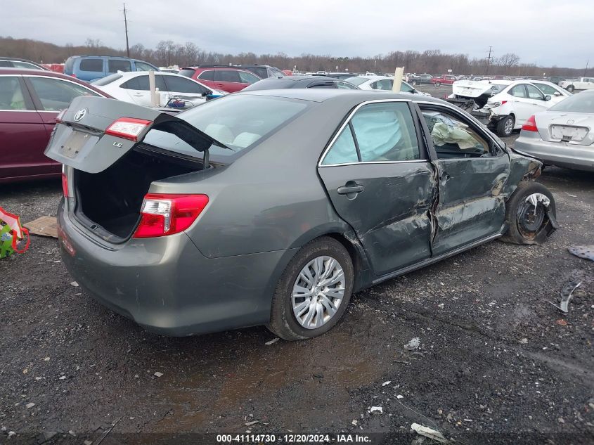 VIN 4T4BF1FK2ER437781 2014 Toyota Camry, LE no.4