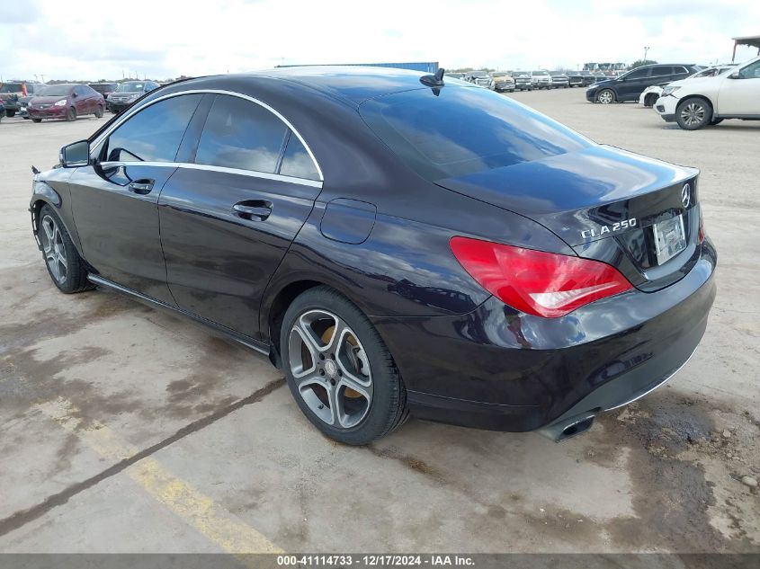 VIN WDDSJ4GB8EN141225 2014 Mercedes-Benz CLA 250, 4... no.3