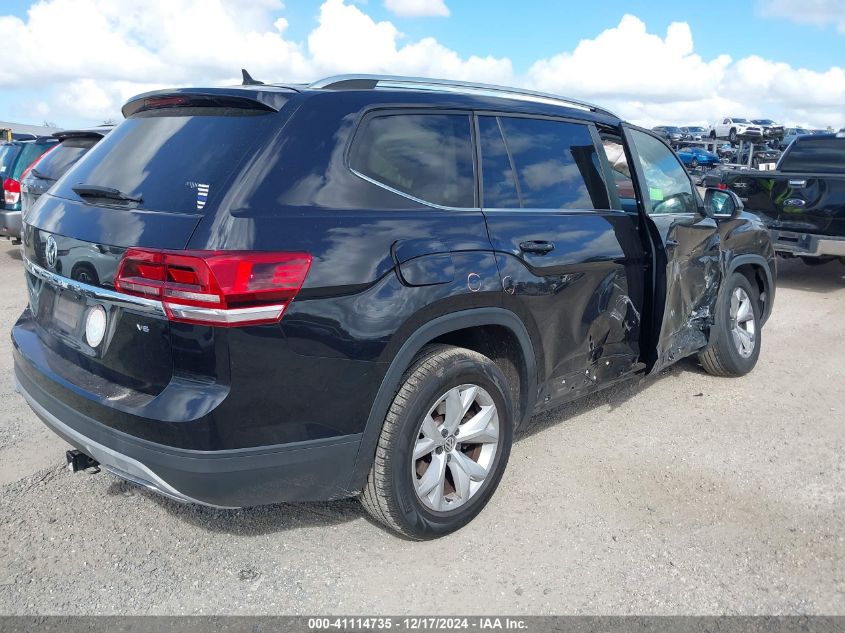 VIN 1V2DR2CAXJC527839 2018 Volkswagen Atlas, 3.6L V... no.4