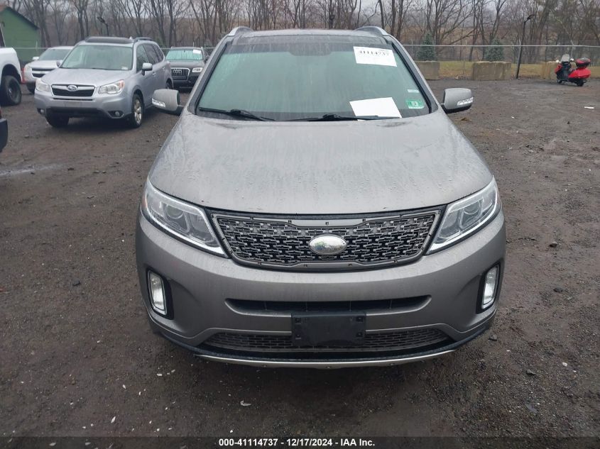 2015 Kia Sorento Limited V6 VIN: 5XYKWDA7XFG573498 Lot: 41114737