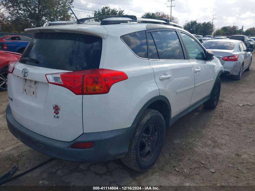 VIN 2T3ZFREV8EW102664 2014 TOYOTA RAV4 no.4