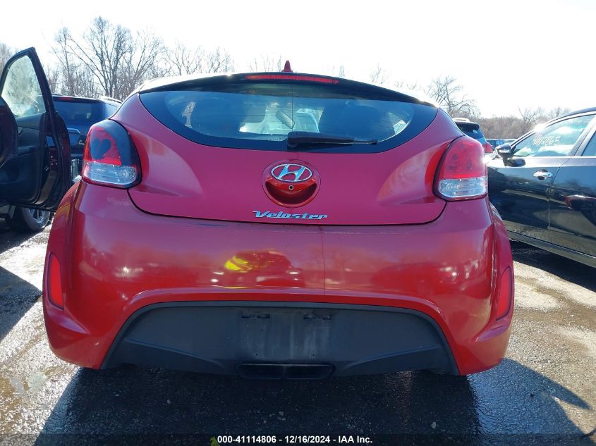 2016 Hyundai Veloster VIN: KMHTC6AD1GU260219 Lot: 41114806