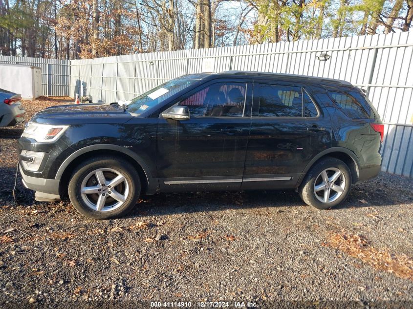 2017 Ford Explorer Xlt VIN: 1FM5K8DH3HGC28569 Lot: 41114910