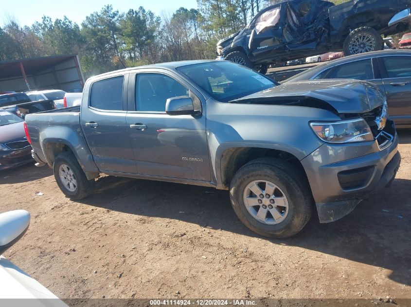 2019 Chevrolet Colorado Wt VIN: 1GCGSBEA8K1262061 Lot: 41114924