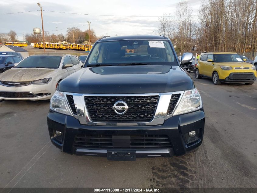 2019 Nissan Armada Platinum VIN: JN8AY2NE2K9759121 Lot: 41115008