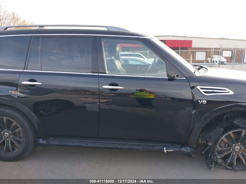 2019 Nissan Armada Platinum VIN: JN8AY2NE2K9759121 Lot: 41115008