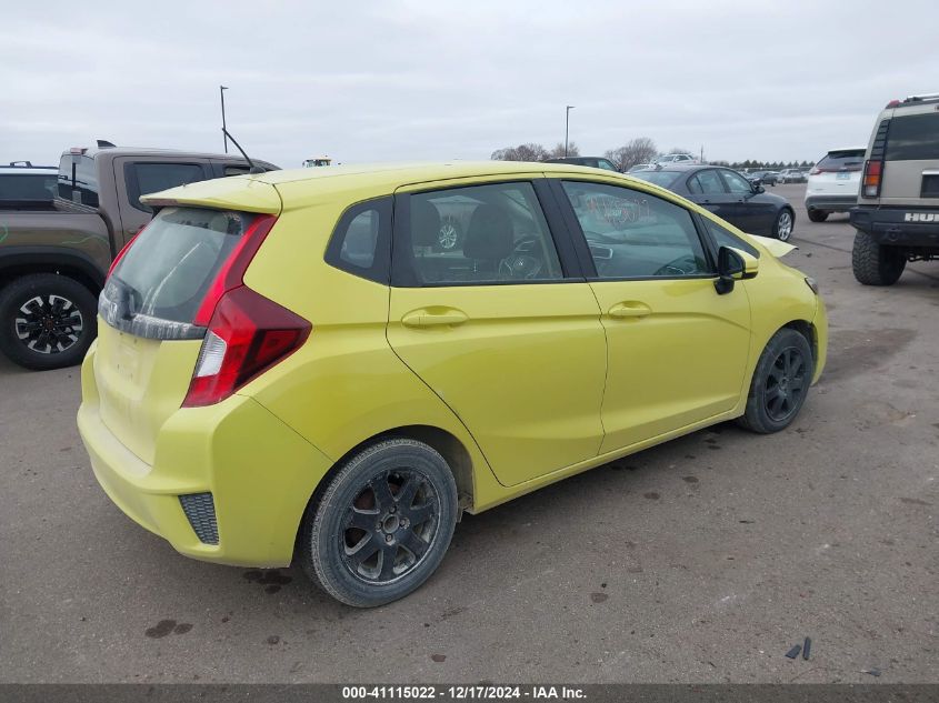 VIN JHMGK5H58GS010942 2016 Honda Fit, LX no.4