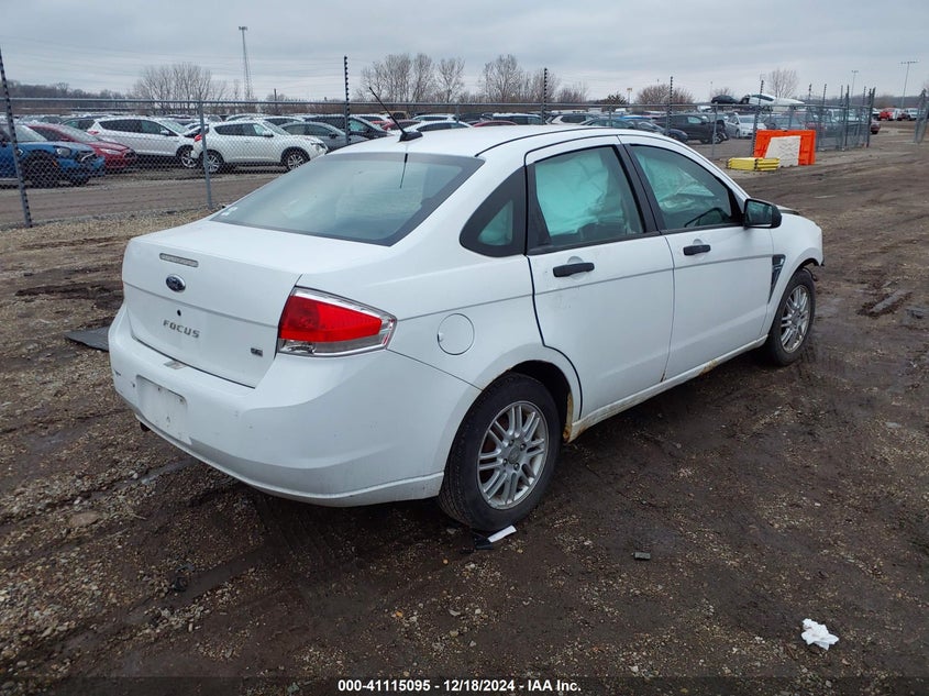 2008 FORD FOCUS VIN: 1FAHP35N18W113071
