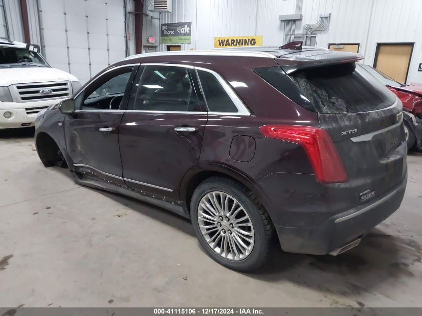 VIN 1GYKNFRS4JZ145258 2018 CADILLAC XT5 no.3