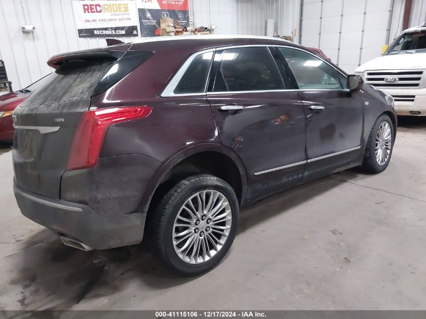 VIN 1GYKNFRS4JZ145258 2018 CADILLAC XT5 no.4