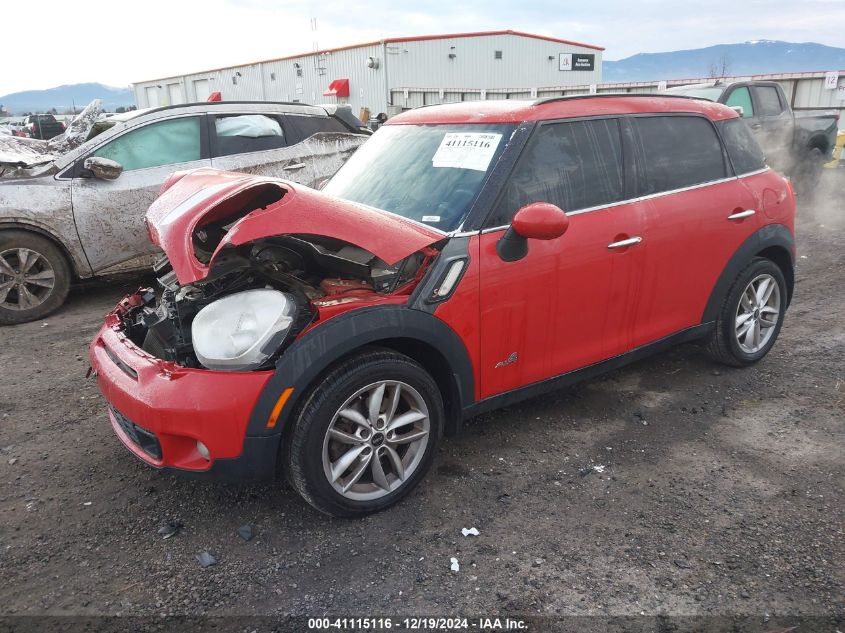 VIN WMWZC5C54EWP37187 2014 MINI COUNTRYMAN no.2