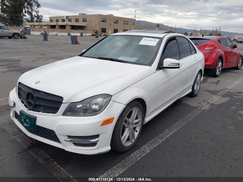 VIN WDDGF4HBXEA961366 2014 Mercedes-Benz C 250, Lux... no.6