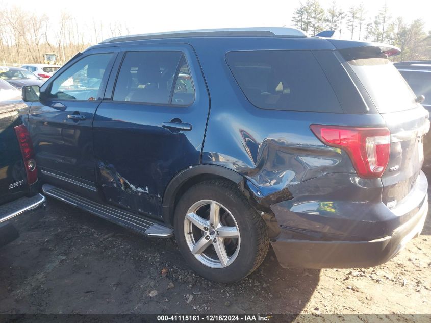 2016 Ford Explorer Xlt VIN: 1FM5K8D87GGB68925 Lot: 41115161