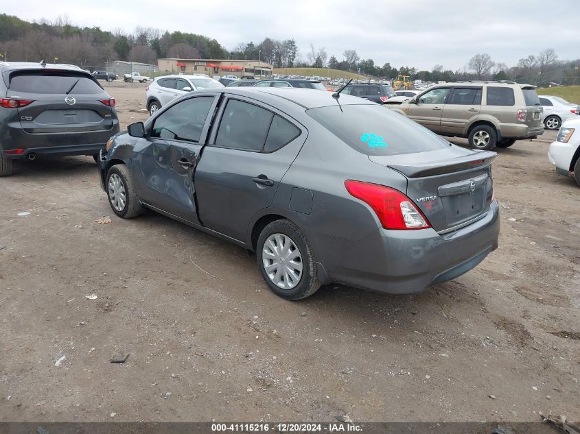 VIN 3N1CN7AP0HL898944 2017 Nissan Versa, 1.6 S+ no.3