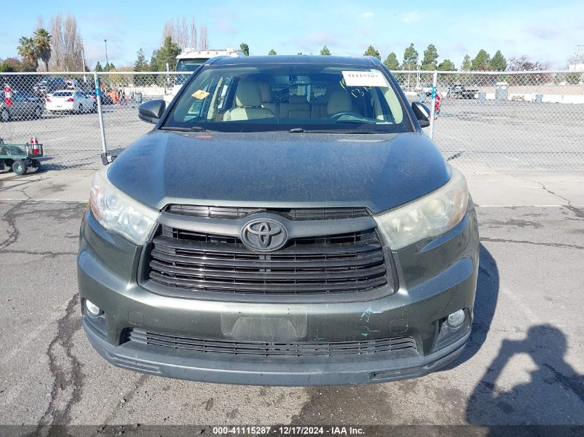 VIN 5TDJKRFH0GS244108 2016 Toyota Highlander, Xle V6 no.12