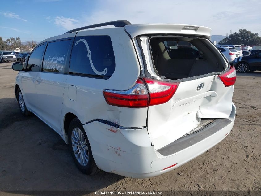 VIN 5TDYK3DC3FS670537 2015 TOYOTA SIENNA no.3