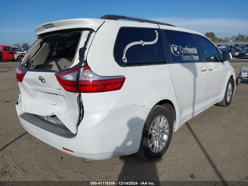 VIN 5TDYK3DC3FS670537 2015 TOYOTA SIENNA no.4