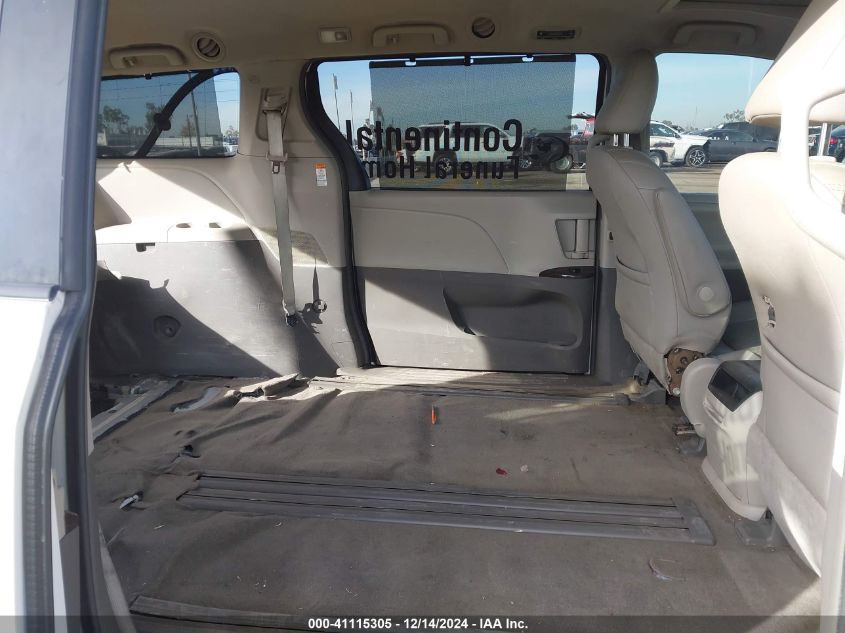 VIN 5TDYK3DC3FS670537 2015 TOYOTA SIENNA no.8