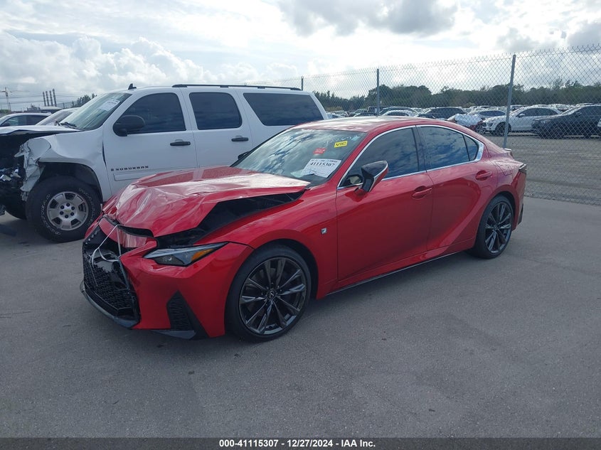 Vin: jthgz1b2xp5069864, lot: 41605483, lexus is 350 f sport 20232